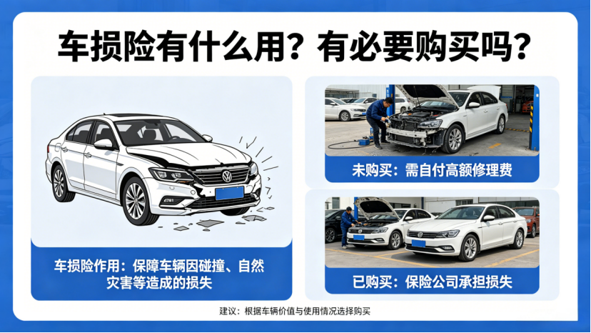 人保车险|车损险有什么用?有必要购买吗?